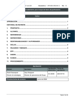 SPR-MDG-OrB-0041-S - Procedimiento para Torque de Barra de Perforación