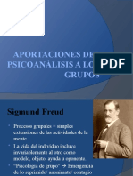 Aportaciones Del Psicoanálisis A Los Grupos