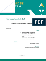 Informe SItema Aporticado y Sistema Albañileria Confinada