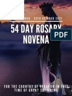 54 Day Rosary Novena For Lebanon