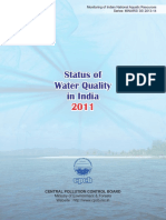 Status of Water Quality in India 2011