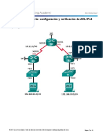 7.2.2.6 Lab - Configuring and Modifying Standard IPv4 ACLs