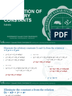 MATH 4-Elimination-of-Arbitrary-Constants