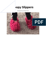 Loopy Slippers Crochet Pattern