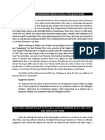 Comprehensive Dangerous Drugs Act (R.A. 9165) (2018 Bar) : Suggested Answer