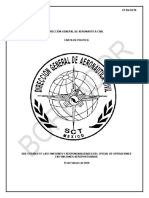 CP Av - 03 - 19 Que Establece Las Funciones y Responsabilidades Del Oficial de Operaciones Aeroportuario