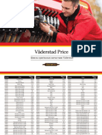 2018 Vaderstadt Price List