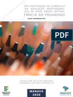 Caminhos para Efetivacao Do Curriculo Integrado - Memoria2020