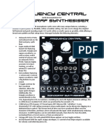 Frequency Central: Monograf Synthesiser