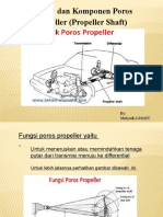 Poros Propeler (Fungsi Dan Komponen)