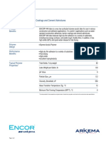 Encor 446: For Use in Adhesives, Barrier Coatings and Cement Admixtures