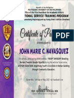 JOHN MARIE C. NAVASQUEZ Gender Equality Webinar