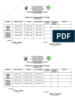 Weekly Home Learning Plan (WHLP) Checklist October 2020