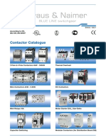 Contactor Catalogue: According To CE, IEC 947, EN 60947