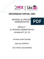 ACT - M1 - V2 Proceso Administrativo