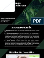 Pruebas Biogeográficas