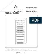 2362 FV 200 Emergency Pa System Manual