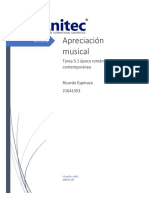 Tarea 5.1 Contemporanea y Romantica