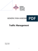 DBS Traffic Risk Assessment 2020-2021