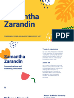 Samantha Zarandin Folio