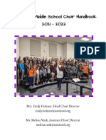 Csms Choir Handbook 2021-2022 1