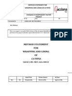 SA04C2-MS-MET-AAG-00022 MS For Wrapping and Lining of CS Pipe