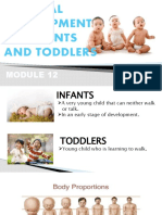 Physical Development of Infants and Toddlers