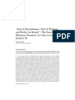 "Seal of Resemblance, Full of Wisdom, and Perfect in Beauty": The Enoch/ Me A Ron Narrative of 3 Enoch and Ezekiel 28