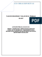 Plan de Seguridad y Salud en El Trabajo Consorcio Obras Deportivas