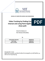 Contour Based Tracking 