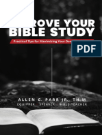 Improve Your Bible Study-Allen Parr