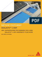 MS - Sikalastic-1 KMY For Swimming Pool