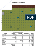 20 Animal Buffalo Plan 125 150: Total Construction Cost Product Product Size Quantity Per Product Rate Total