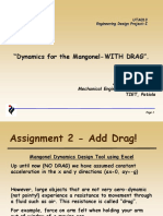 Projectile Motion-With Drag Model