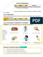 Ruta de Aprendizaje Lenguaje s11