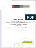 MU Modulo Logistica Web