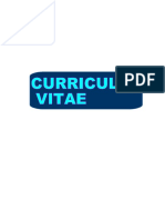 Curiculum Vetae