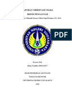 Laporan Observasi Usaha