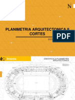 Planimetría Arquitectónica - Cortes