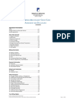 World Credit Card Agreement and Disclosure