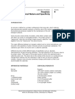 Enzymes: Chemical Nature and Specificity 8: Laboratory Manual