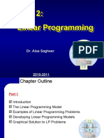 Linear Programming Linear Programming