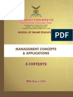 MBA 101 Management Concepts & Applications-Imp