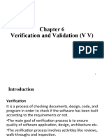 Chap 6 Verification and Validation