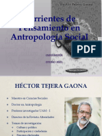 Corrientes Teóricas en Antropología Social