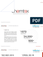 Profile - Chemtex Speciality LTD 2021 ETAIPL