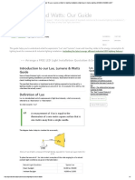 Introduction To Our Lux, Lumens & Watts Guide