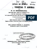 Tratado de Química Mineral Vegetal y An 1