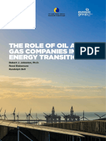 The Role of Oil and Gas Companies in The Energy Transition: Atlantic Council