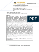 Moderate Islamic Jurisprudence: Study of Muhammadiyah's Decision On Changes in Criteria For Fajr Prayer Time